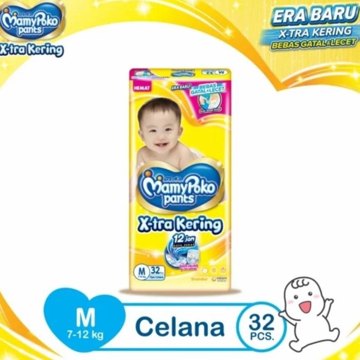 BabyCare- Mamypoko Pants Tipe Celana M34/Mamypoko Pants M 34