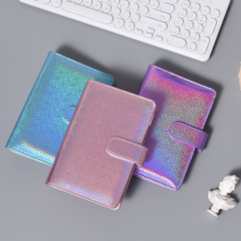 

Binder Kulit Glitter Hologram Glossy A6