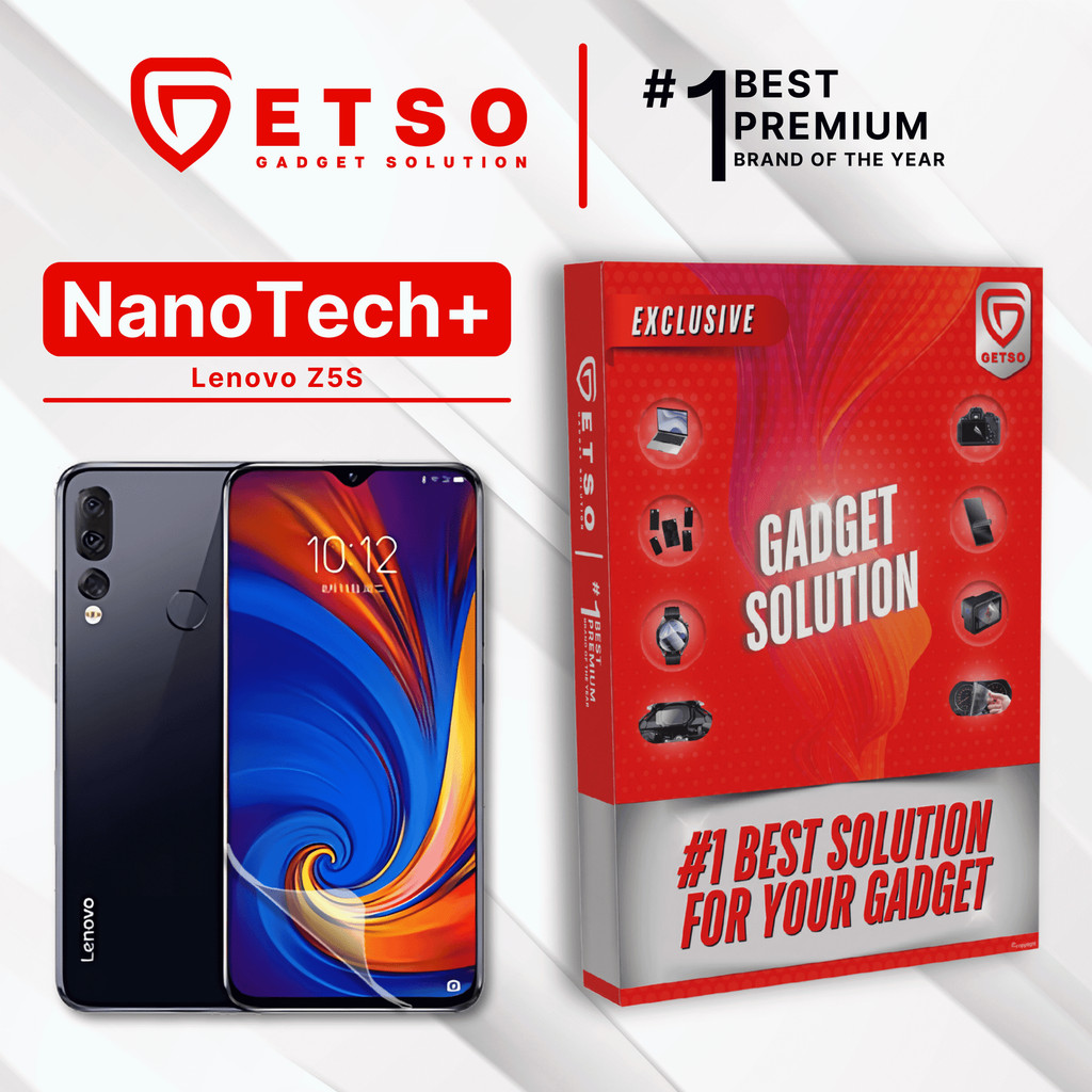 GETSO EPU BIO GENESIS Hydrogel for Lenovo Z5s / Screen Guard (Nanotech+ 100% Recycle) Premium Hidrog