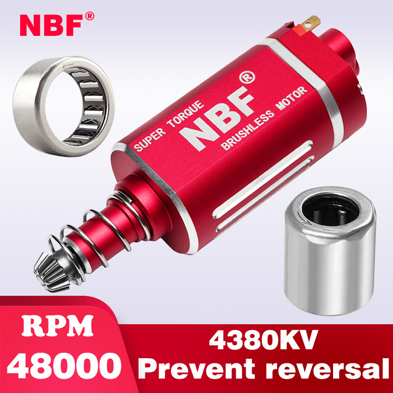 IMPORT NBF 5.0 4380KV 480 Brushless DC Motor For Water Gun Gel Ball Guns Custom Airsoft Parts With