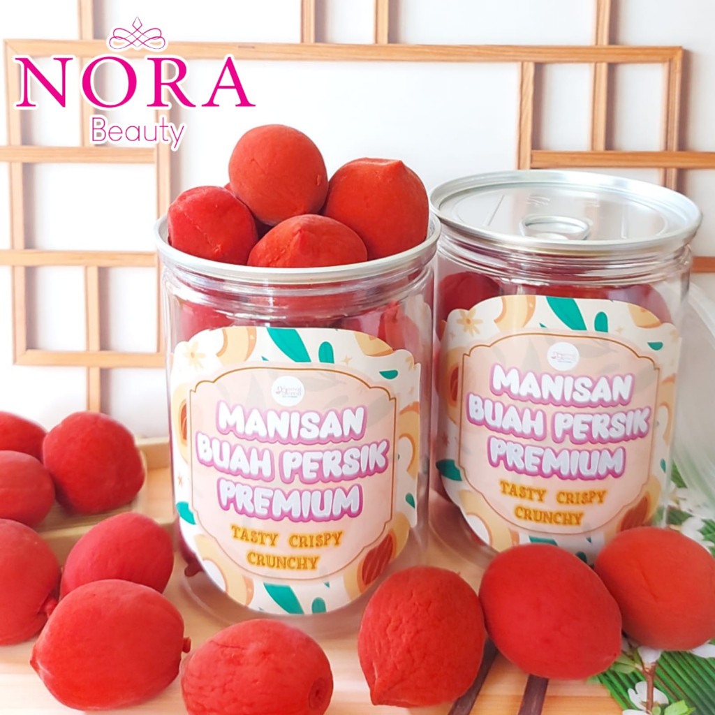 

Manisan Buah Persik Merah Import Kemasan CAN Premium //murah