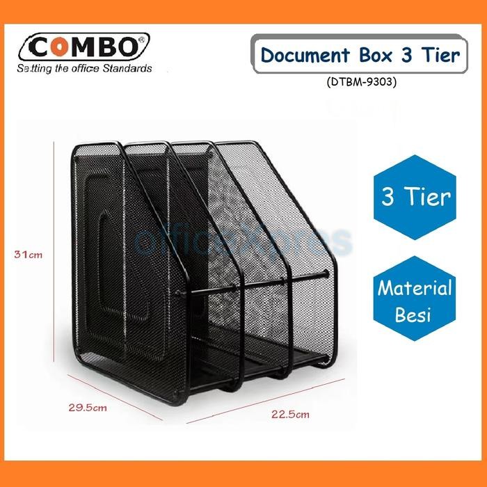 

Rak Box File Kantor 3 Tier / Rak Dokumen Layer / Document Rack / File