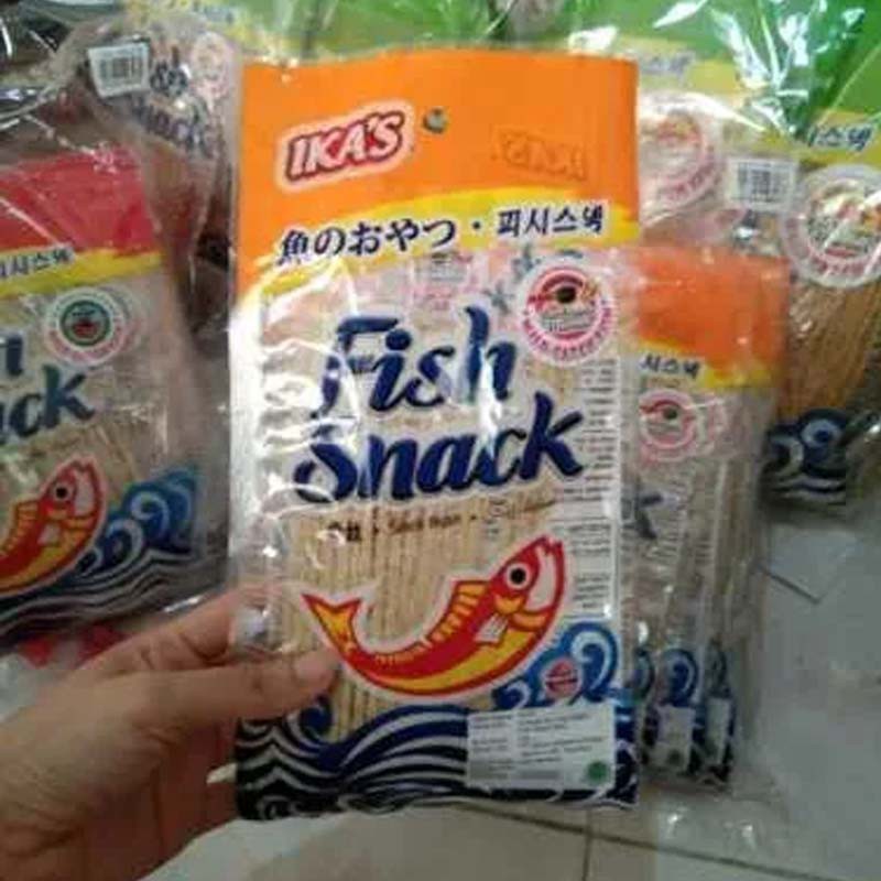

FISH SNACK MERK IKA'S 30 GRAM - JUHI SNACK CEMILAN IKAN BERVARIAN RASA