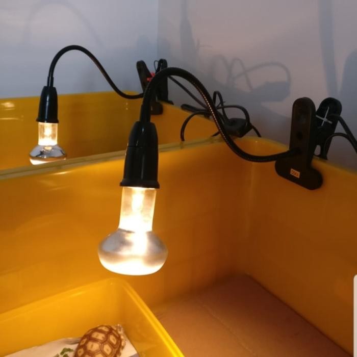 PREMIUM Lampu Kura Kura Reptil Penghangat Pemanas Reptil Lampu UVA UVB
