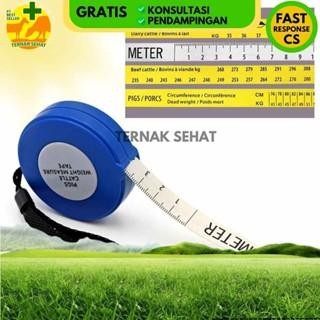 PREMIUM METERAN SAPI - PITA UKUR - ALAT UKUR LINGKAR DADA SAPI - ALAT TAKSIR BOBOT SAPI