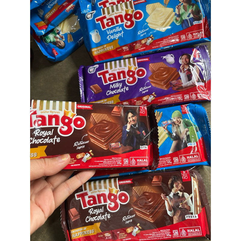 

Tango Wafer 35 Gram Perpak isi 10 Bungkus