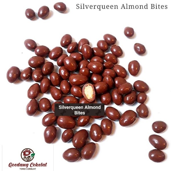 

Coklat Silverqueen Bites Almond Cashew Mede Dark Bites 30gr 30gram