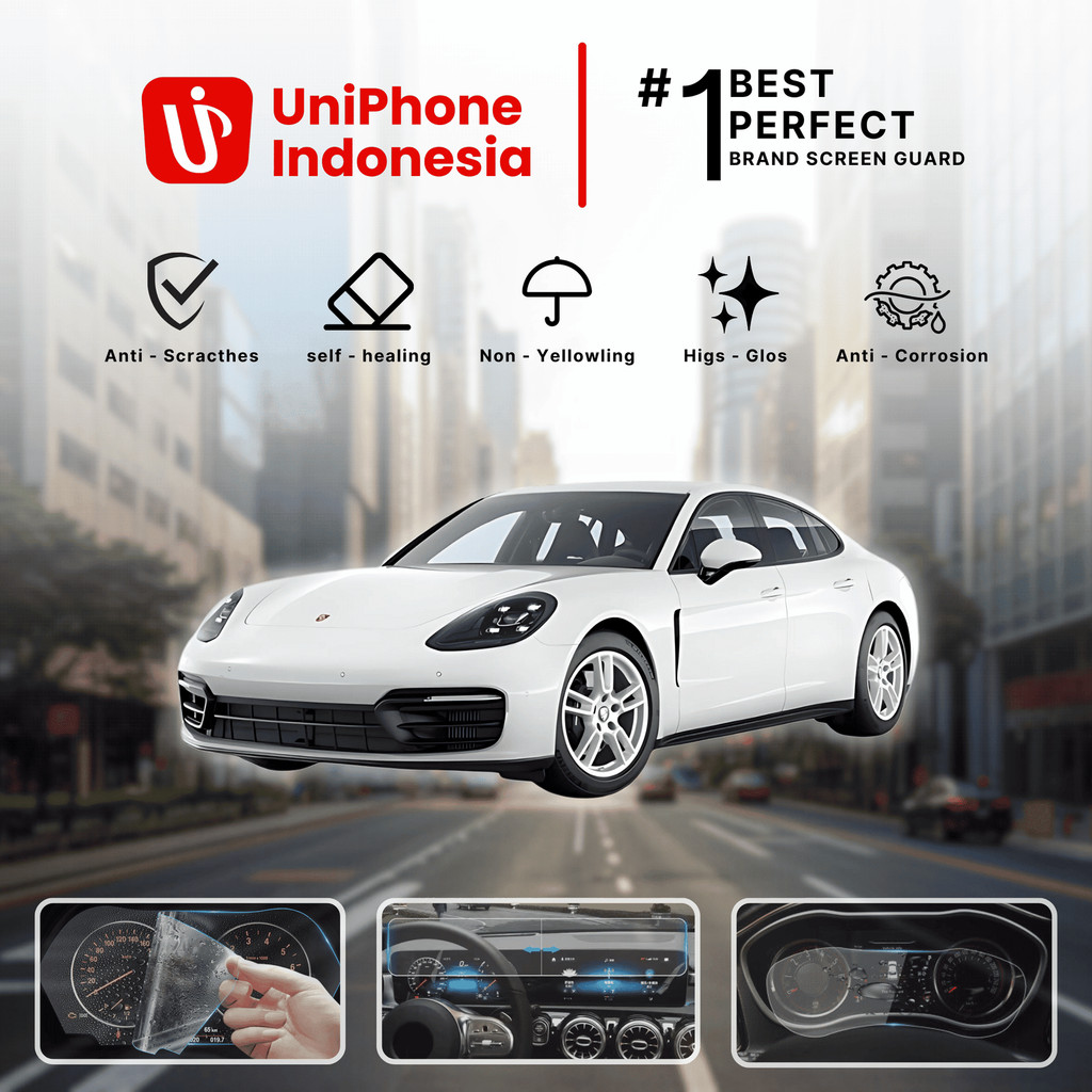 UniPhon EPU BIO GENESIS Hydrogel for Porsche S-Class / Screen Guard (Nanotech+ 100% Recycle) Premium