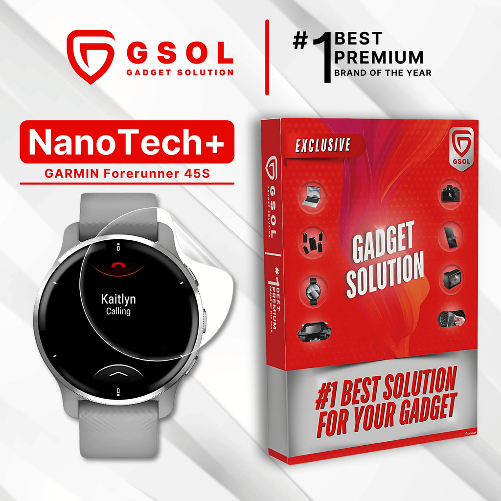 ORI GIN ALL EPU BIO GENESIS Hydrogel for Garmin Forerunner 45S / Screen Guard (Nanotech+ 100% Recycl