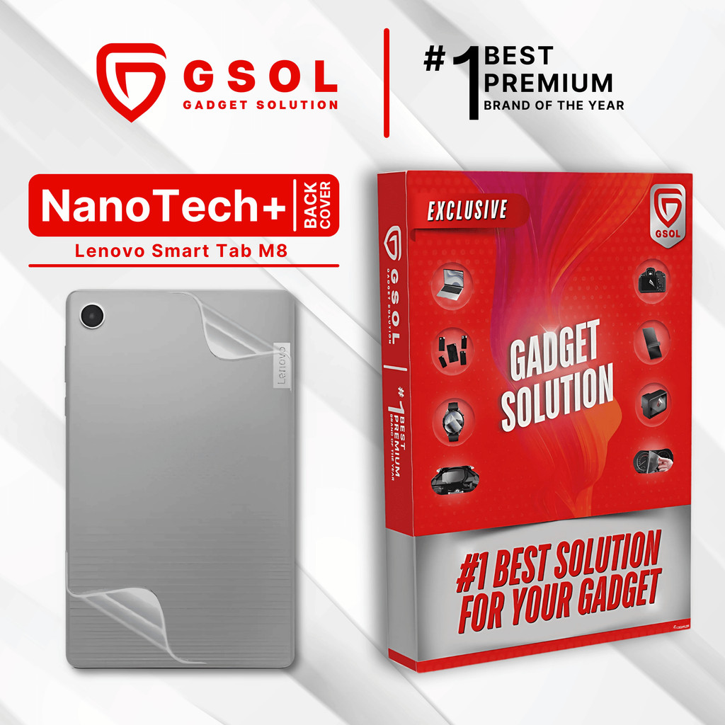 ORI GIN ALL EPU BIO GENESIS Hydrogel for Lenovo Smart Tab M8 TB-8505F / Back Cover Guard Premium Hid