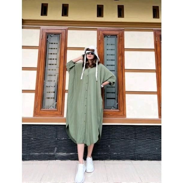PREMIUM HOME DRESS JUMBO SHEENAZ KEKINIAN DASTER WANITA JUMBO OVERSIZE DEWASA REMEJA KEKINIAN Remaja