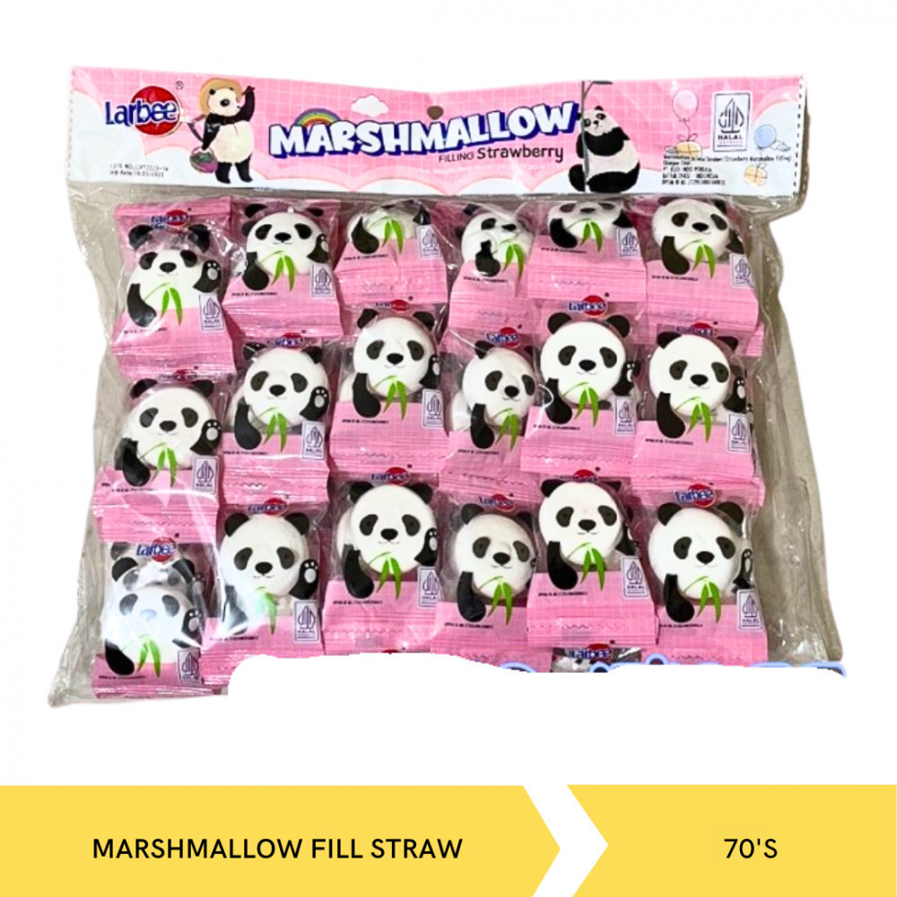 

LARBEE PANDA MARSMALLOW 245gr ISI 70 PCS
