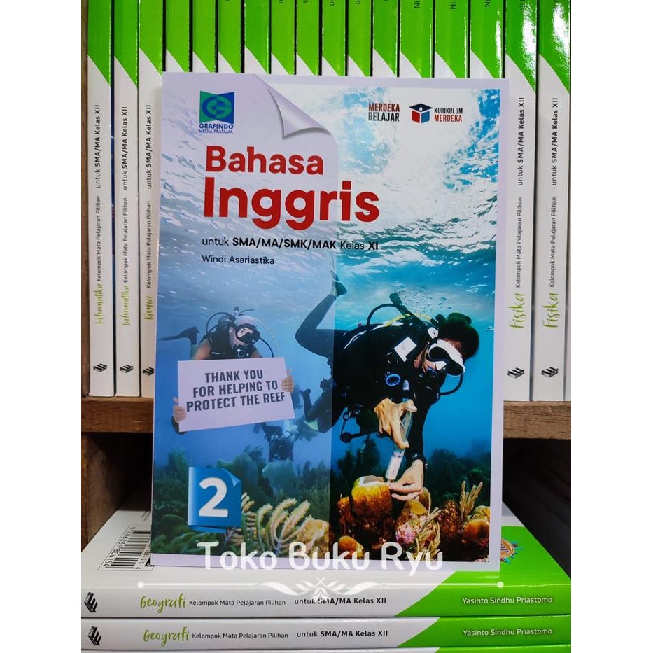 

SALE BUKU BAHASA INGGRIS KELAS XI/2 SMA KURIKULUM MERDEKA GRAFINDO READY