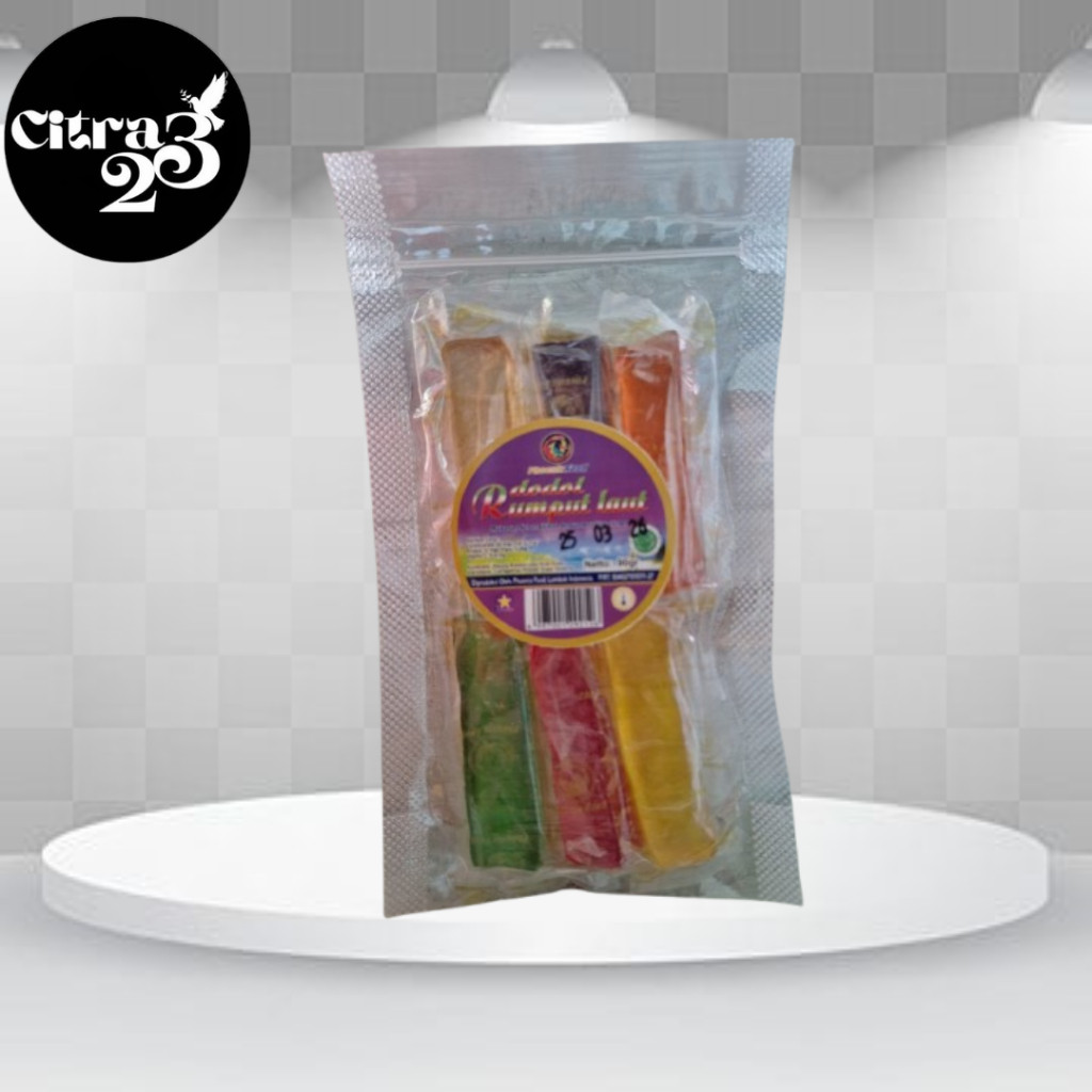 

Dodol Rumput Laut isi 6 Pcs Phoniex 90 gr Asli Lombok - Enak, Sehat, Bergizi!!!