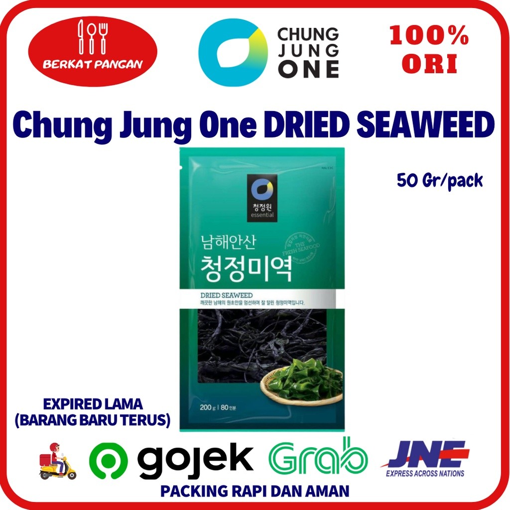 

Chung Jung One - Dried Seaweed (Rumput Laut Kering) 50 gr