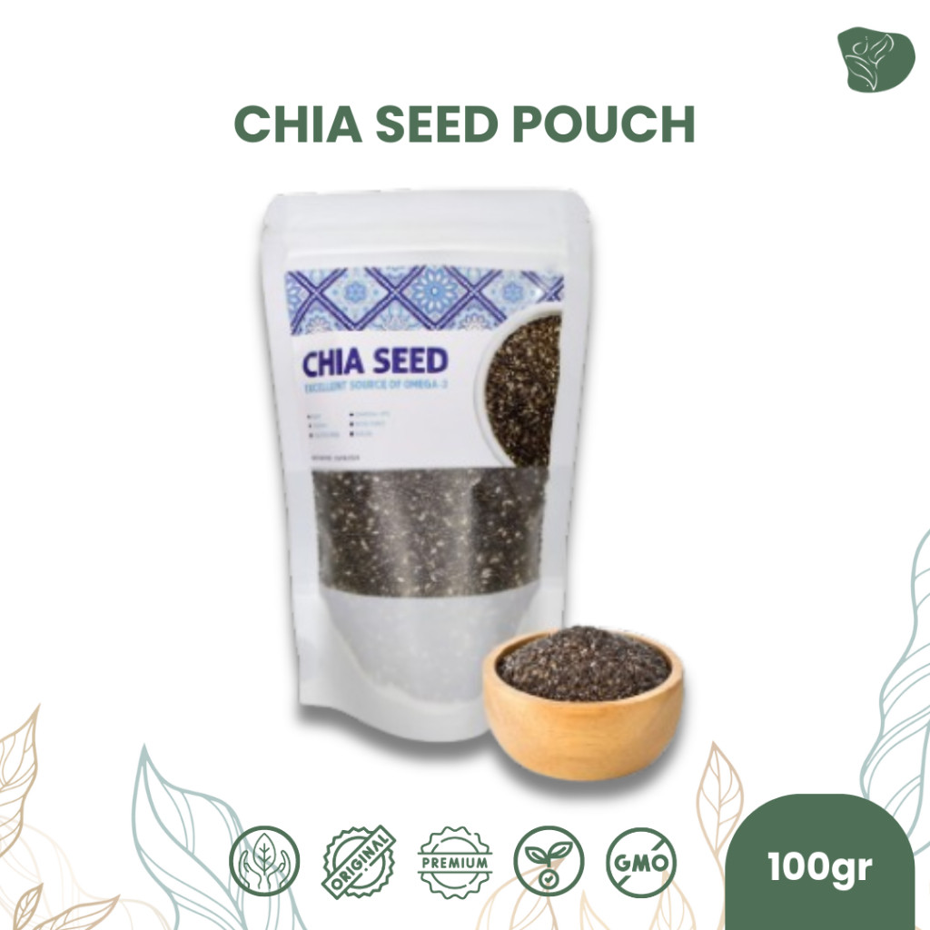 

chia seed origanic black premium non GMO cia seed biji chia selasih natural ciaseed natural mpasi