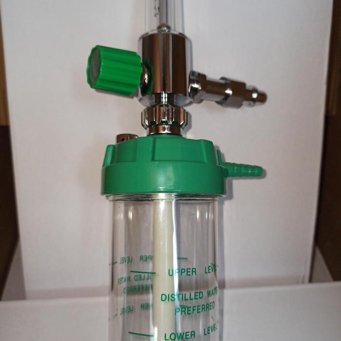 Flowmeter with Humidifier Standard DIN