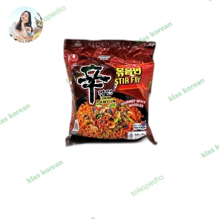 

Promo Terbatas Nongshim Shin Ramyun Stir Fry 131Gram / Made In Korea Aman