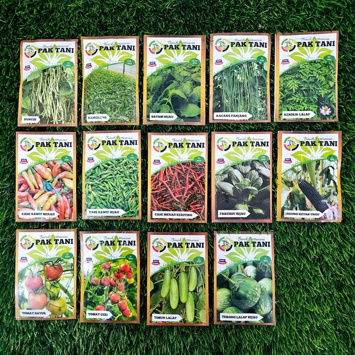 Bibit Tanaman Buah dan Sayur / Benih Buah Sayur / Biji Benih