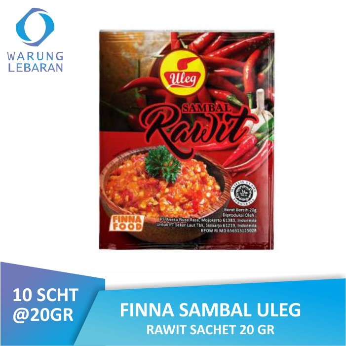 

[PL08] Finna Sambal Uleg Rawit Sachet (10 x 20gr)