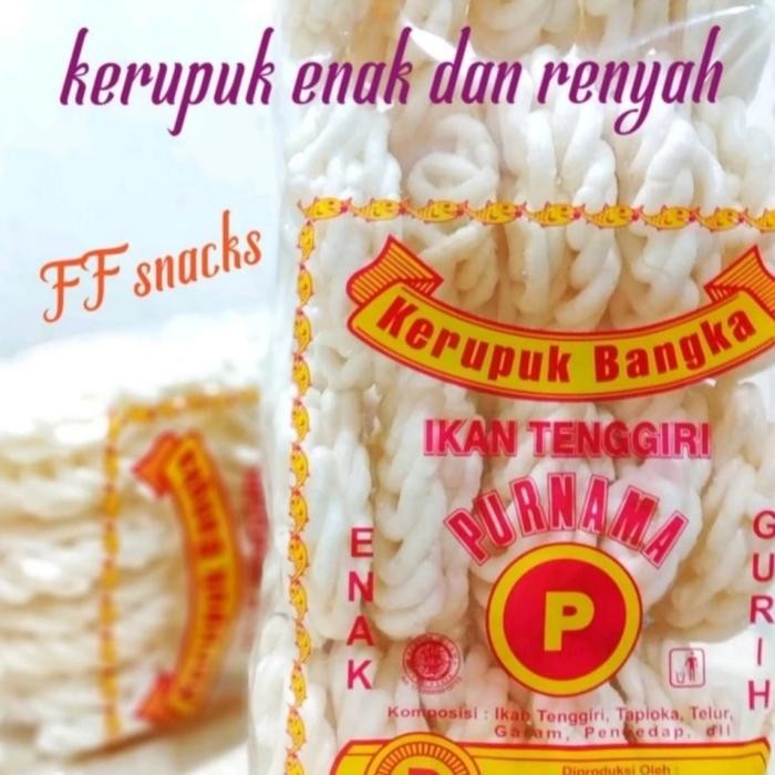 

JTTOP" KERUPUK BANGKA PURNAMA IKAN TENGGIRI