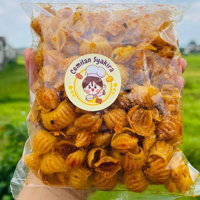 

JTTOP" KERANG NIKMAT 250GR GURIH DAN RENYAH CEMILAN PEDAS VEGETARIAN LYCHEE FOOD MAKANAN KERING ASIN