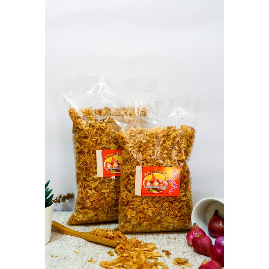 

JTTOP" BAWANG GORENG JOJO ASLI SUMENEP 250 GR FIRST HAND