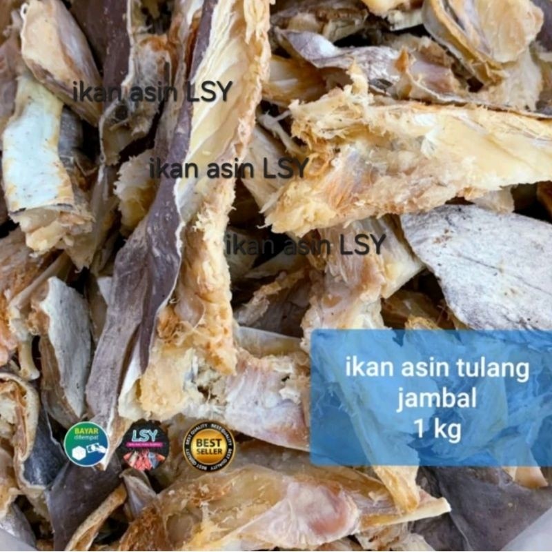 

ikan asin tulang jambal 1000 gram