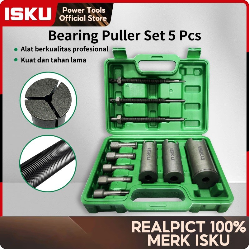 ISKU Treker Bearing Puller Set 5 Pcs CVT Treker Grip On Treker Bearing Puller Set