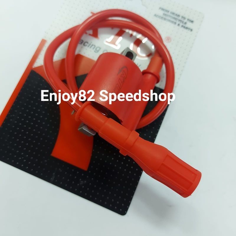 Paket Koil coil Ktc Racing + Kop Dop busi Vixion old fi Nvl Nva R15 crf
