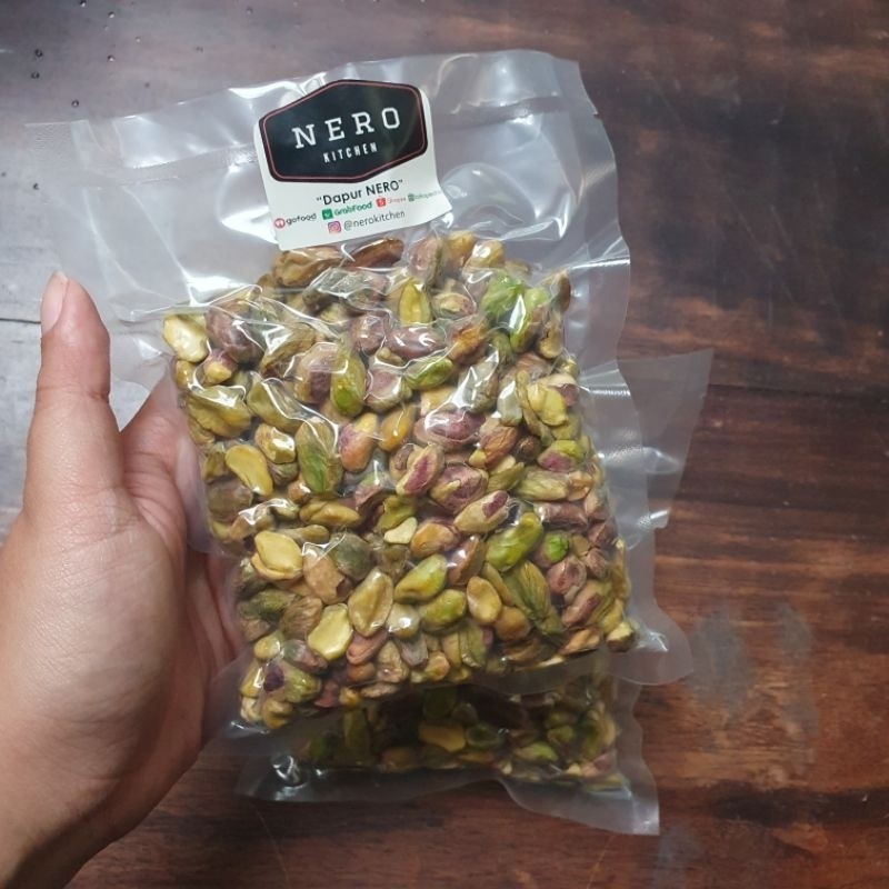 

Restokobar Raw Pistachio Sudah Dikupas Plain / Raw Pistachio / Pistachio Grain / Kacang Pistachio