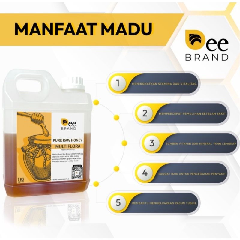 

Omahjajanan Madu Asli Multiflora 500Gr