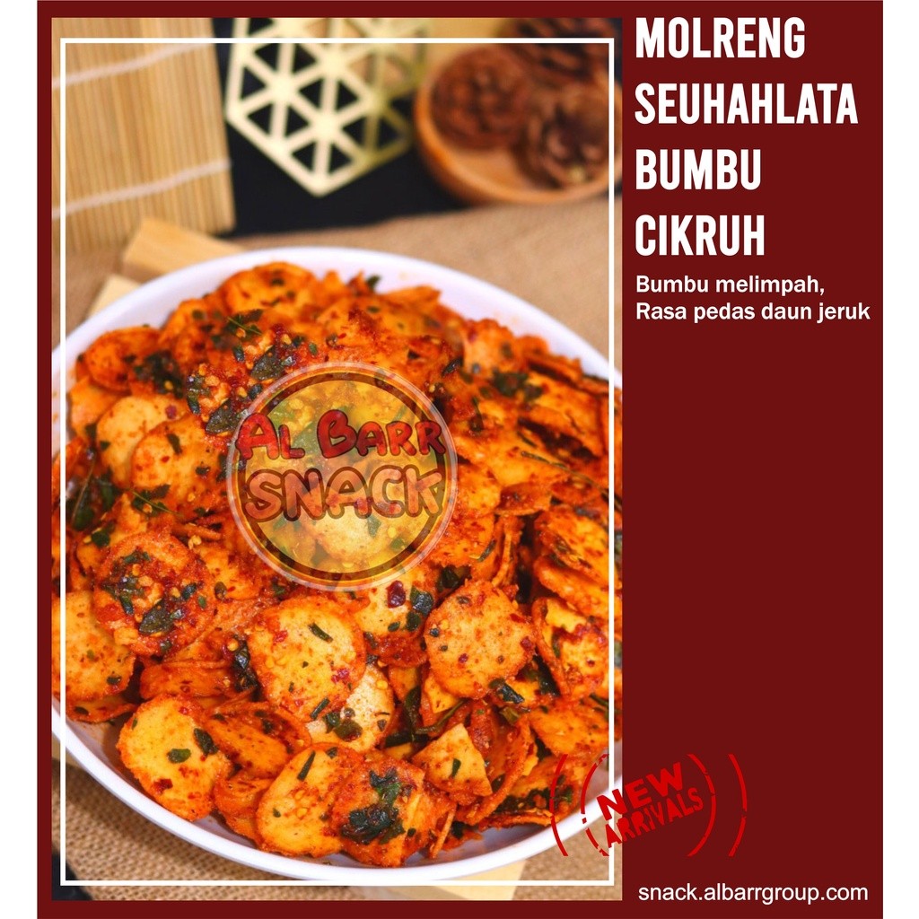 

Eumsig Molreng Seuhah Lata Lata Kripi, Renyah Pedas 11Pcs