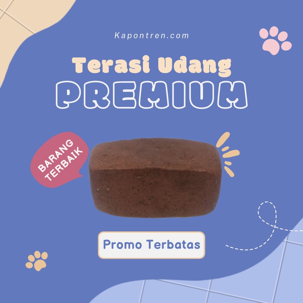 

Sega Tungtung Terasi Udang Super Asli Khas Madura Berat 1 Kg / Cirebon Asli / Tuban / Sidoarjo Selok