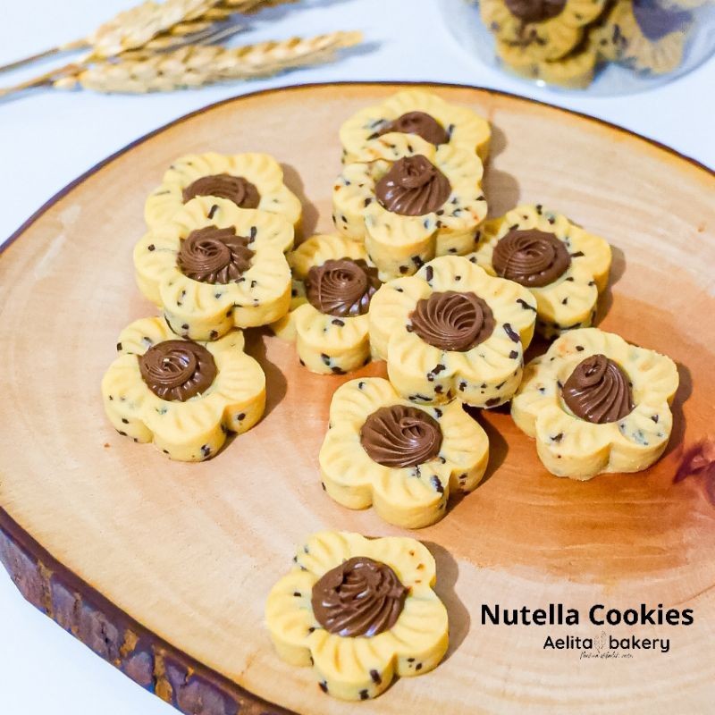 

Eumsig Nutella Cookies Premium Wijsman / Kuker Nutella Asli