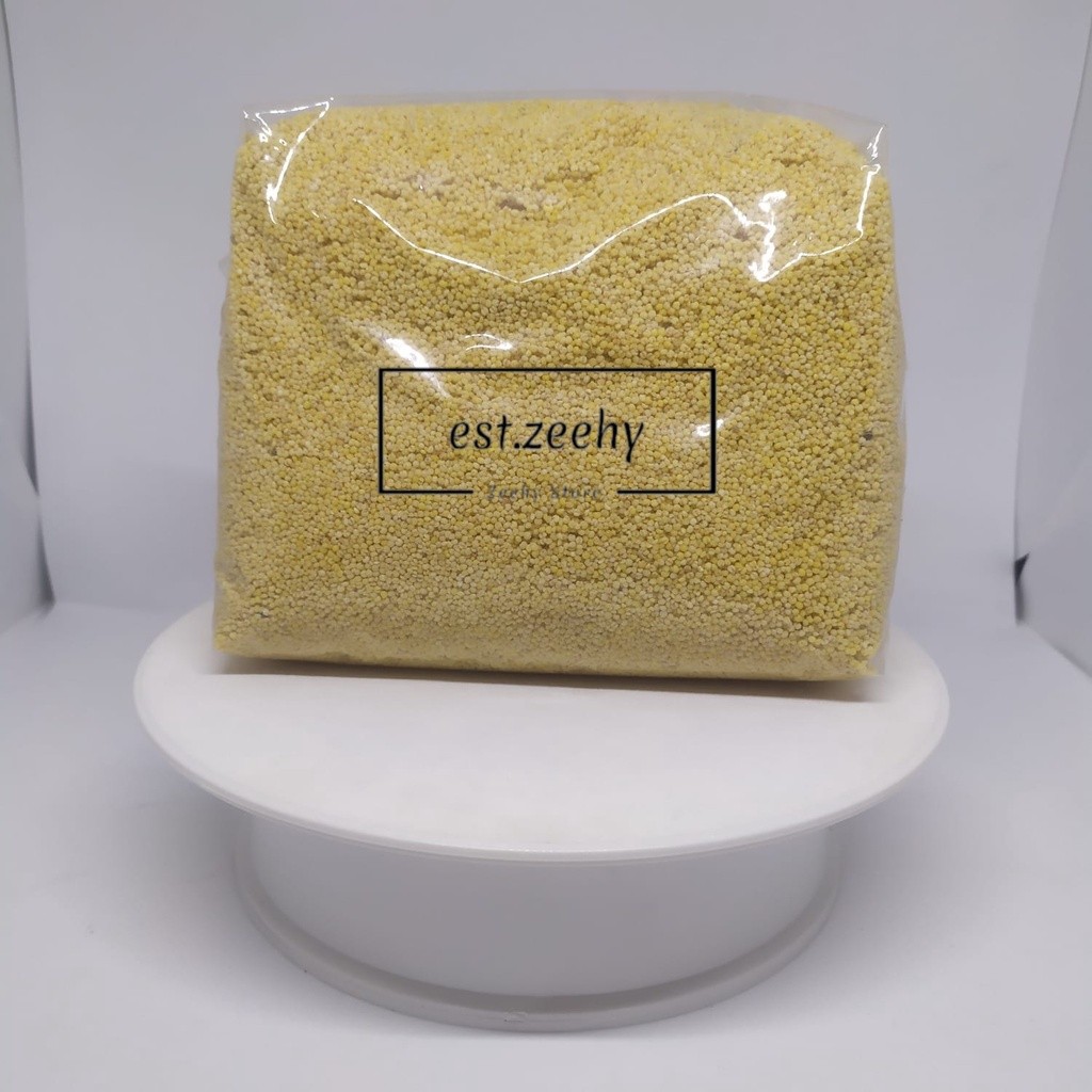 

Eumsig Biji Jawak/Biji Kunyit/Jewawut/Sekoi Kemasan 1 Kg