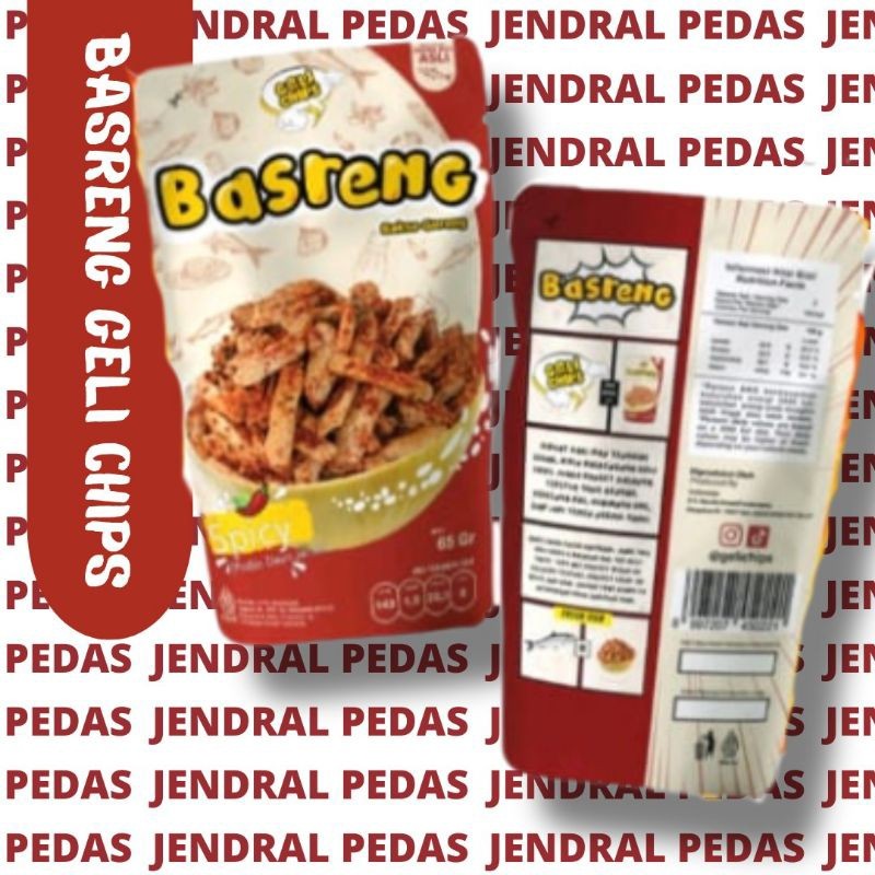 

Sega Tungtung Basreng Geli Chips