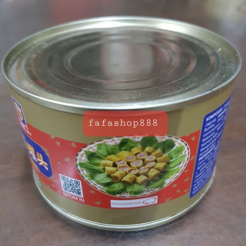 

Sega Tungtung Egg Roll Tts Canned Pork Rolls Luncheon Meat 397Gr