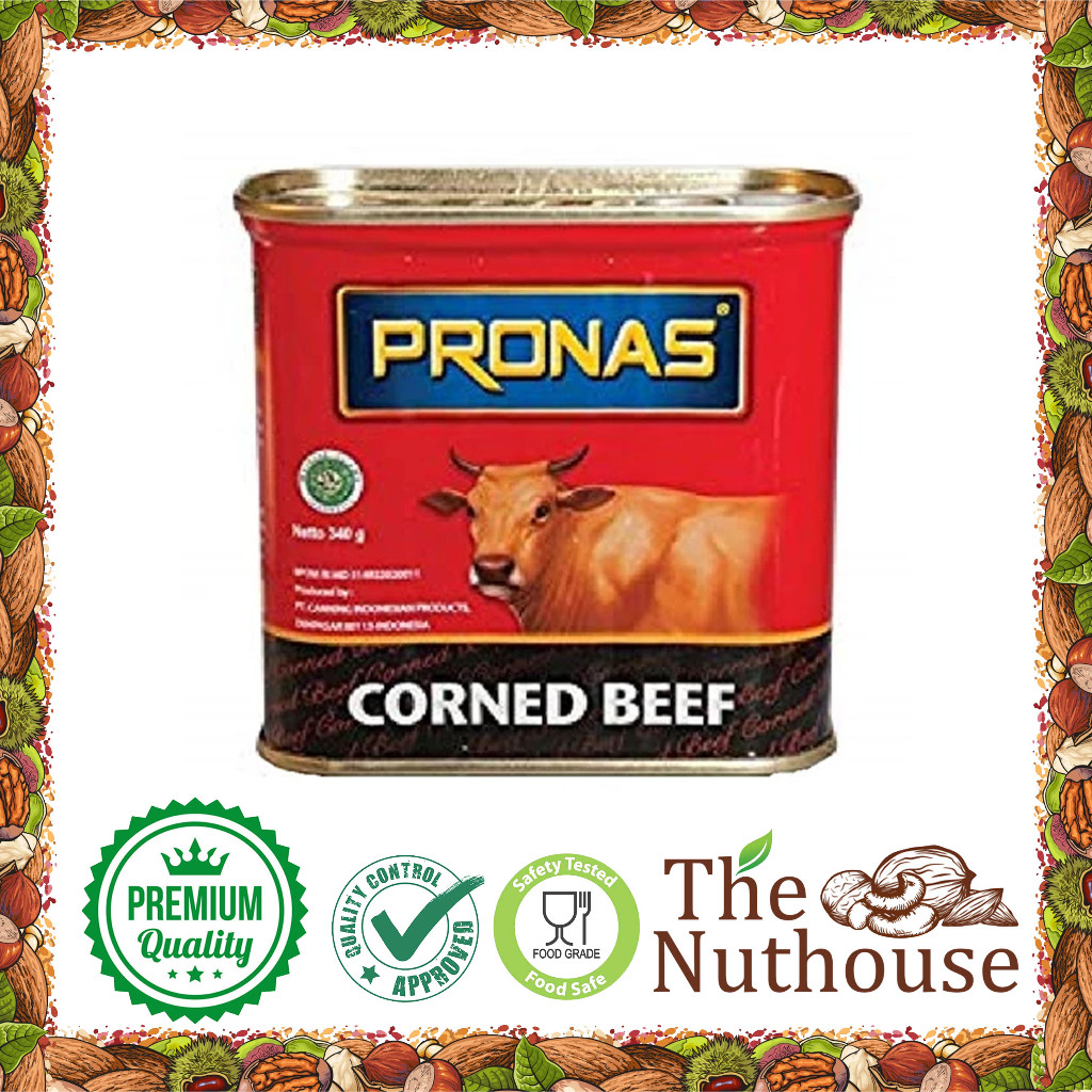 

Sega Tungtung Pronas Corned Beef / Kornet Sapi 340Gr [Halal]