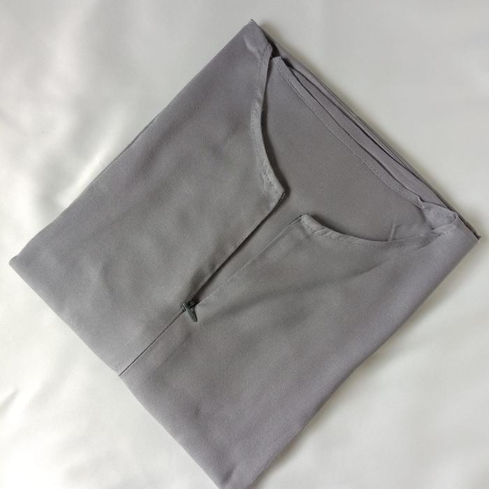 Daster panjang busui / Daster rayon polos panjang busui semata kaki