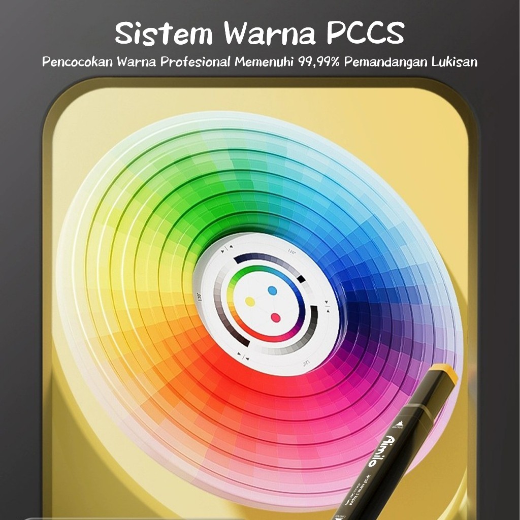 

AIMILO SPIDOL WARNA WARNI 1 SET SKETCH MARKER 2 TIP TOUCH MARKER 48/60/80 WARNA