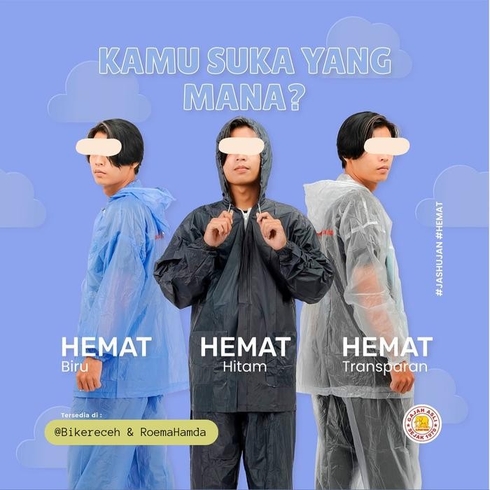 ASLI Jas Hujan JC Hemat Elephant Brand Murah