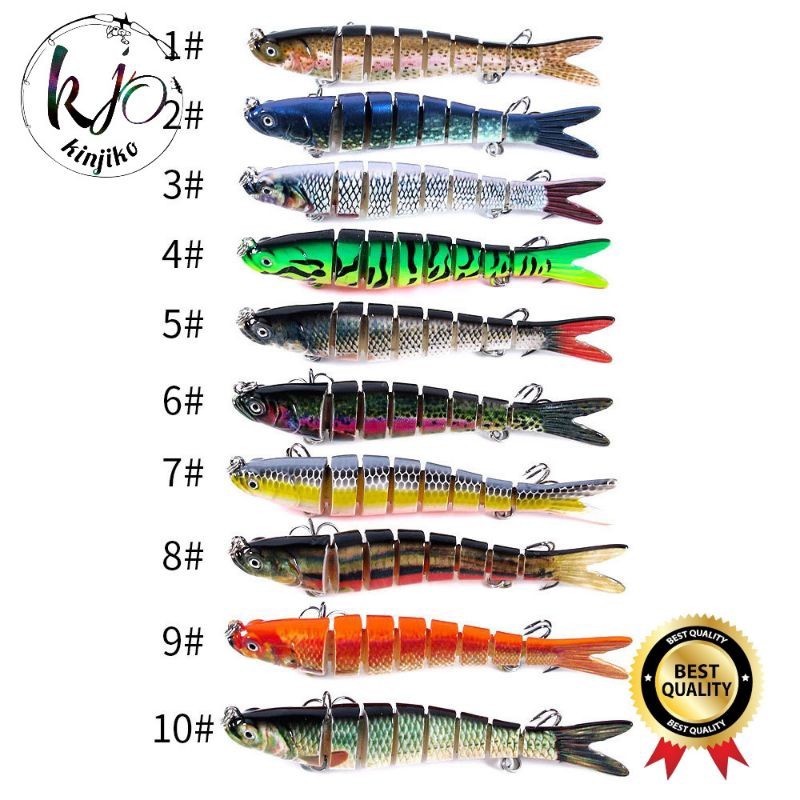 [Ready] premium lure casting 10cm 11.5g minnow sinking premium