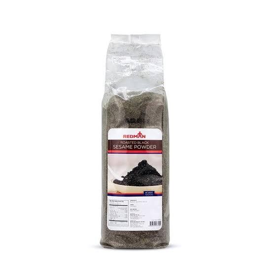 

Redman Sg Roasted Black Sesame Powder Bubuk Wijen Hitam 100 Gr Repak
