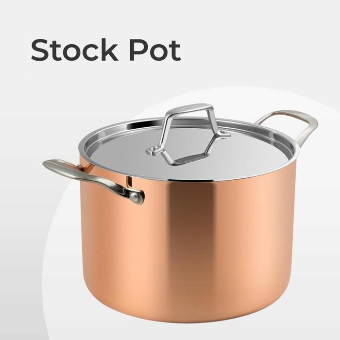 

Lassan Tryply Panci Copper Stock Pot 24 Cm Stainless Carl Schmidt Sohn