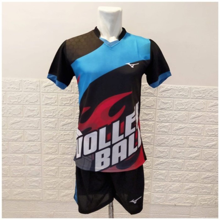 JK_WI01 Baju voli celana voli mizuno jersey voli mizuno celana voli 774