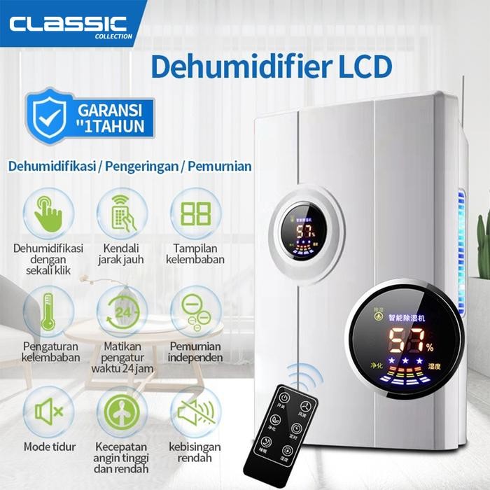 Dehumidifier Air Dryer Serap Kelembapan / Smart Dehumidifier