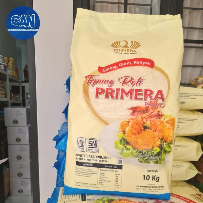 

Terlaris Tepung Roti Primera White 10Kg// 1 Sak