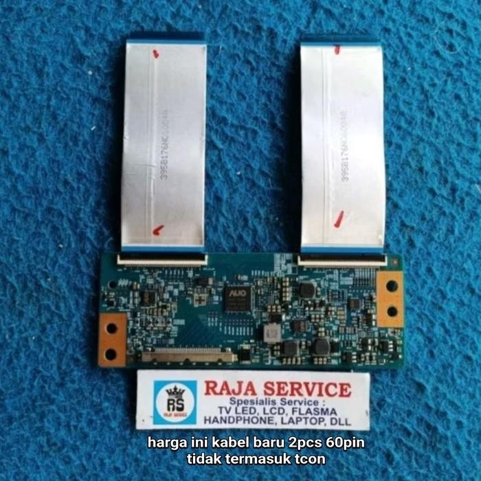 Kabel Tv Lg 43Lh500T Lg43Lh500T Lvds Flaxible Dari Tcon Ke Panel 60Pin