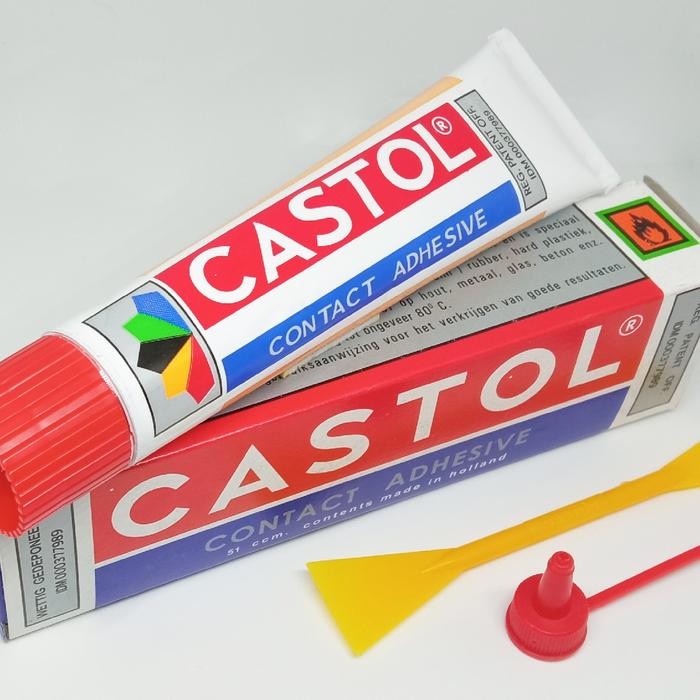 

Lem Castol Contact Adhesive Tube Besar 51cc